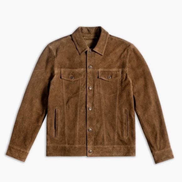 Thursday Boot Company Suede Trucker Jacket, NWT - Picture 4 of 8